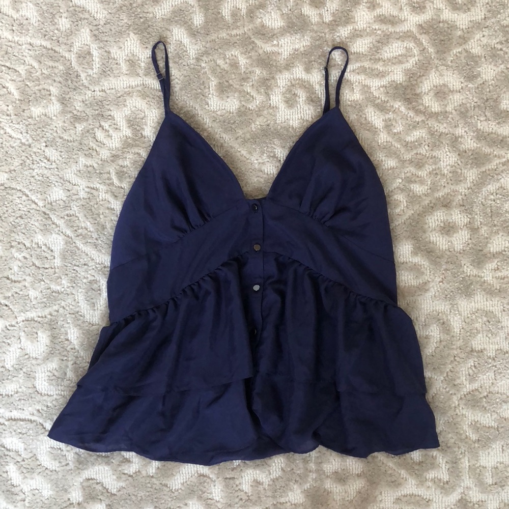 BCBG Midnight Blue Tank